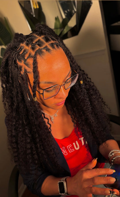 Human Hair Loc Extensions