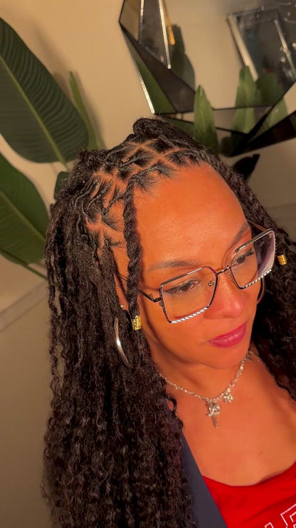 Human Hair Loc Extensions