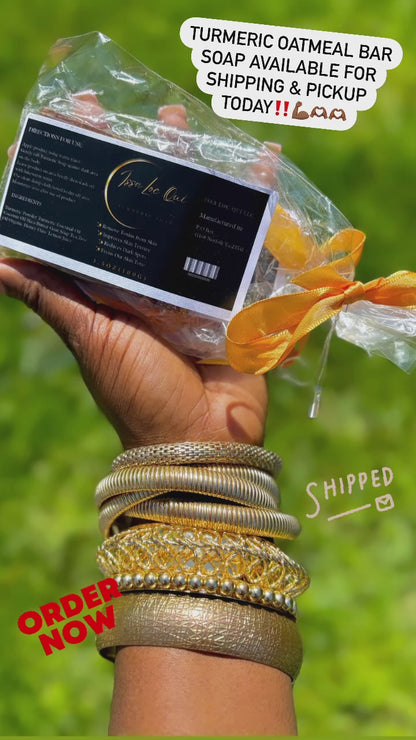Tumeric Oatmeal Soap Bar